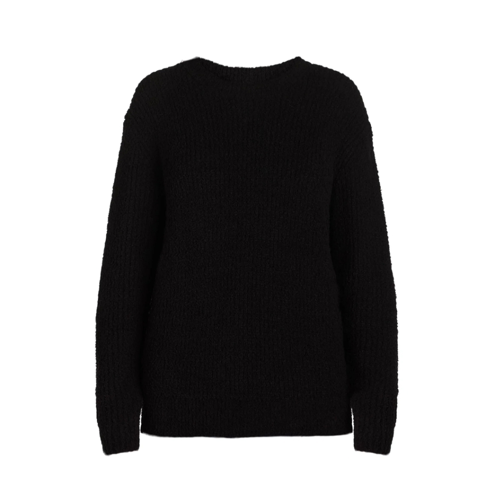 Time and Tru Women's Size M (8-10) Super Soft Pullover Black Soot NWT